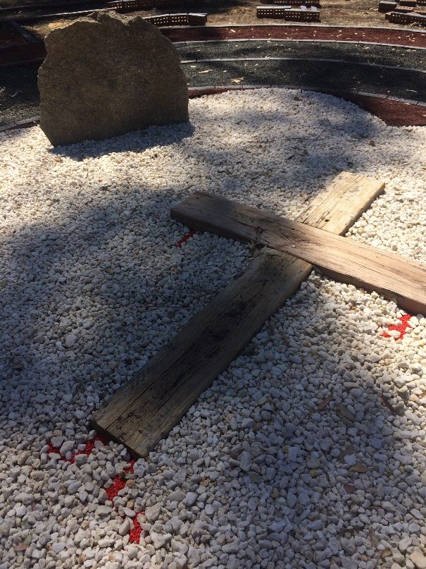 Scots Uniting Church Labyrinth cross